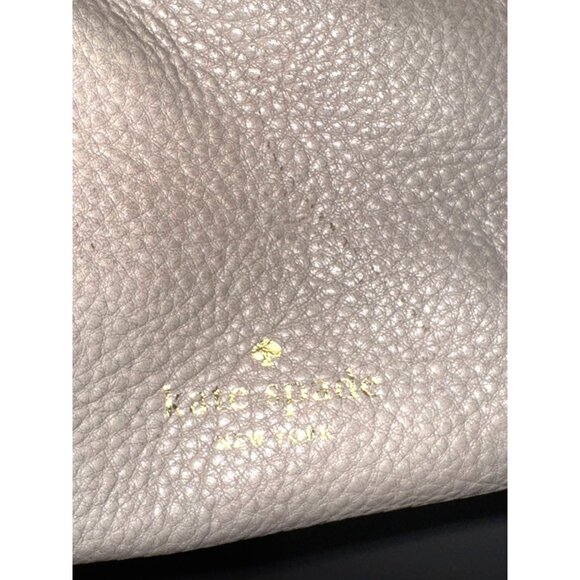 Kate Spade Pebble Leather Crossbody Bag Beige - Picture 10 of 11